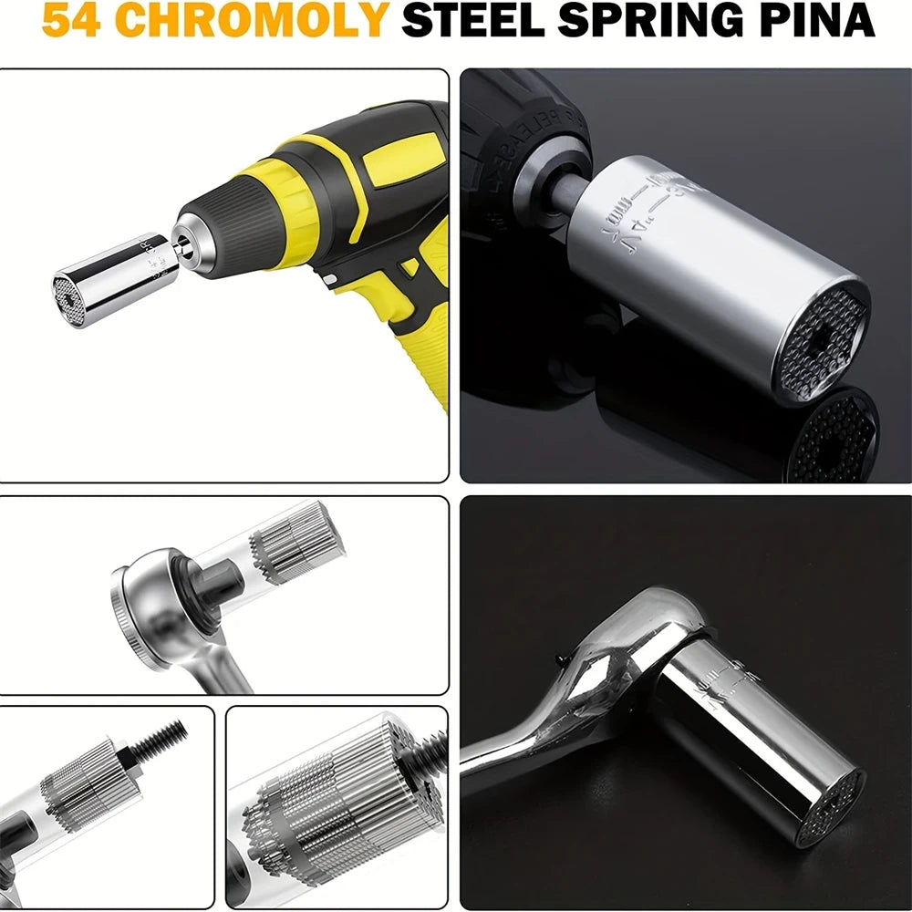 Universal Ratchet Socket Wrench