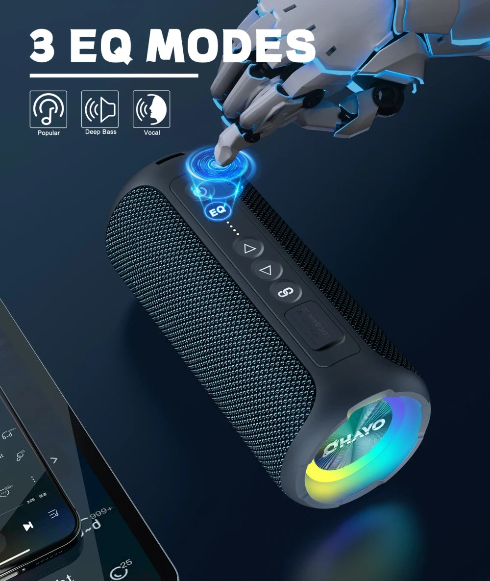 Ortizan Waterproof Wireless Speaker